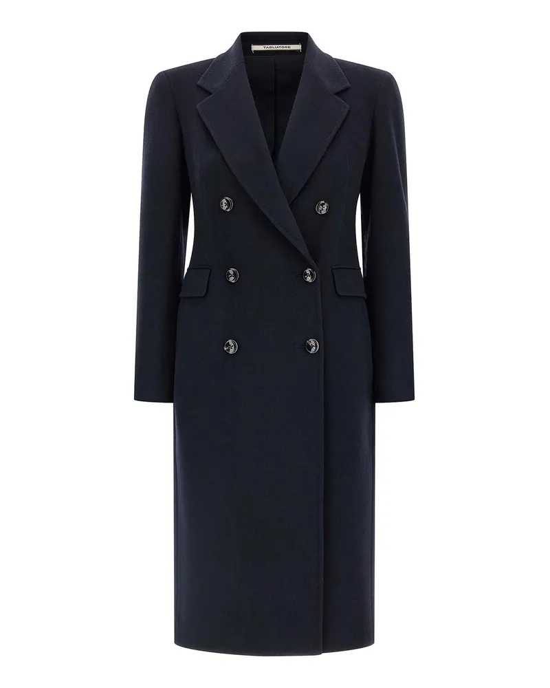 Tagliatore Kurzer Mantel - Blau Blau