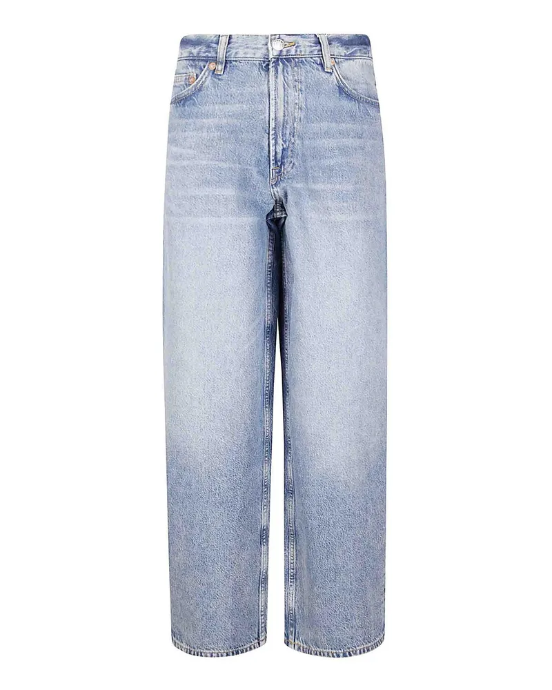 Samsøe & Samsøe Straight Leg Jeans - Blau Blau
