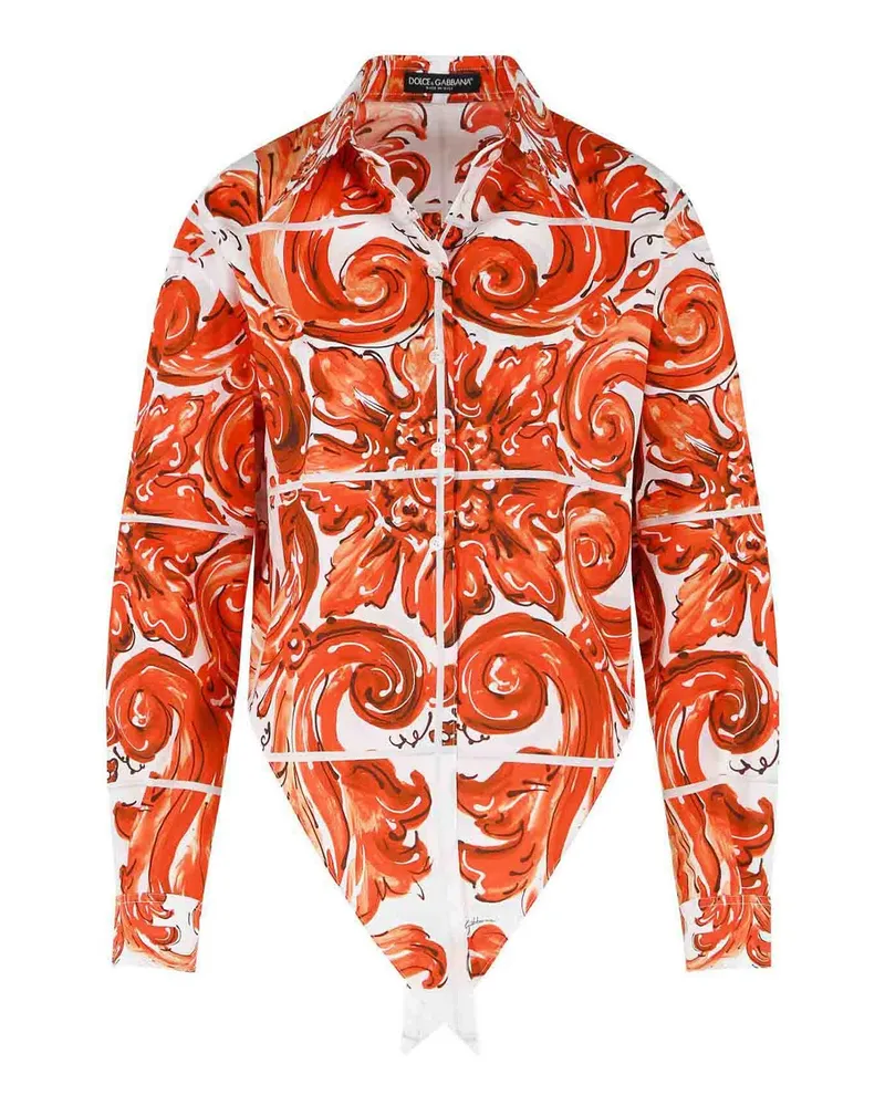 Dolce & Gabbana Hemd - Orange Orange
