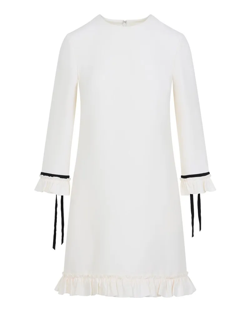 Valentino Garavani Kurzes Kleid - Creme Creme