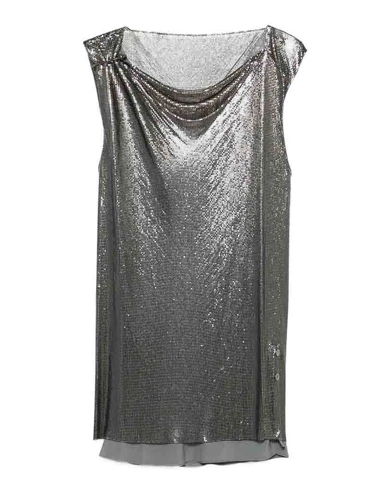 Versace Kurzes Kleid - Grau Grau