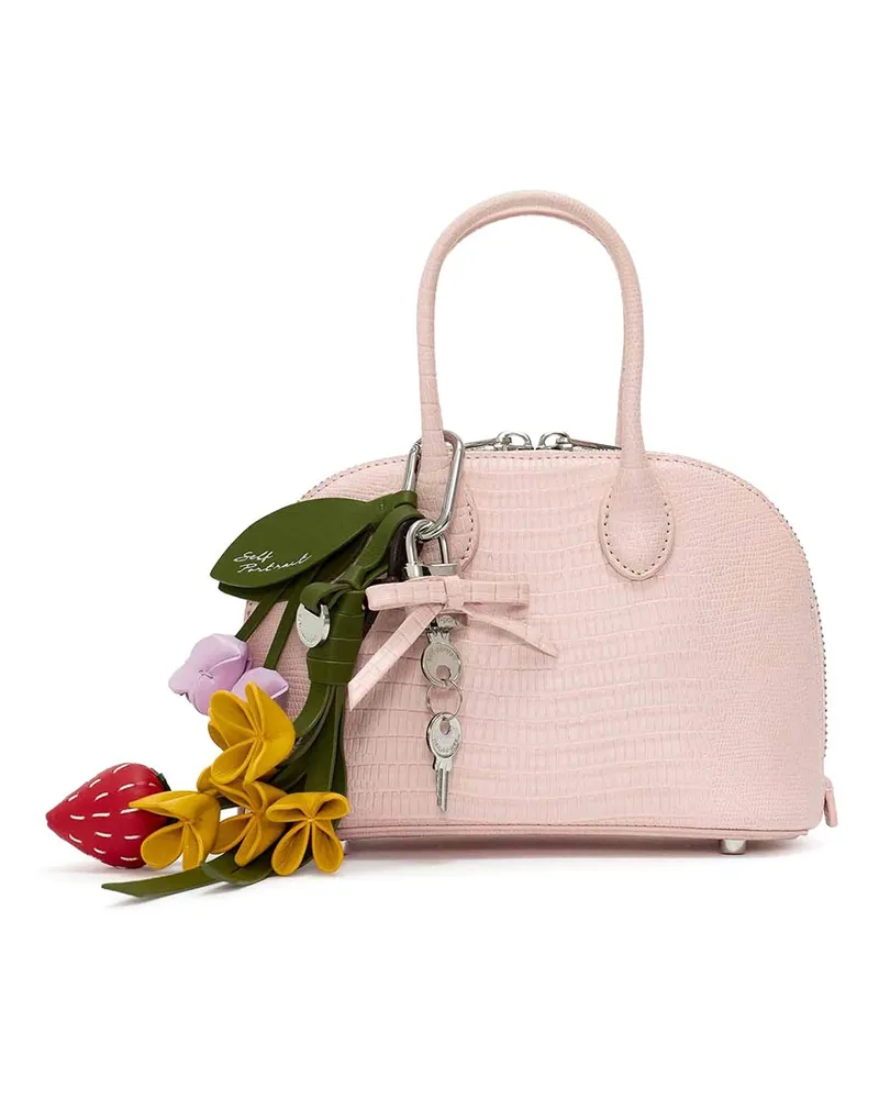 Self-Portrait Schultertasche - Rosa Rosa