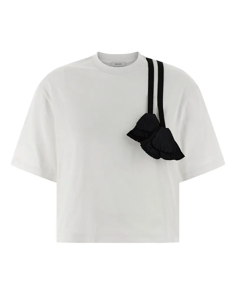 Ferragamo T-Shirt - Weiß Weiß
