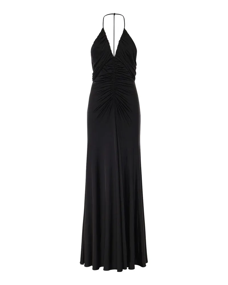 Self-Portrait Maxikleid - Schwarz Schwarz