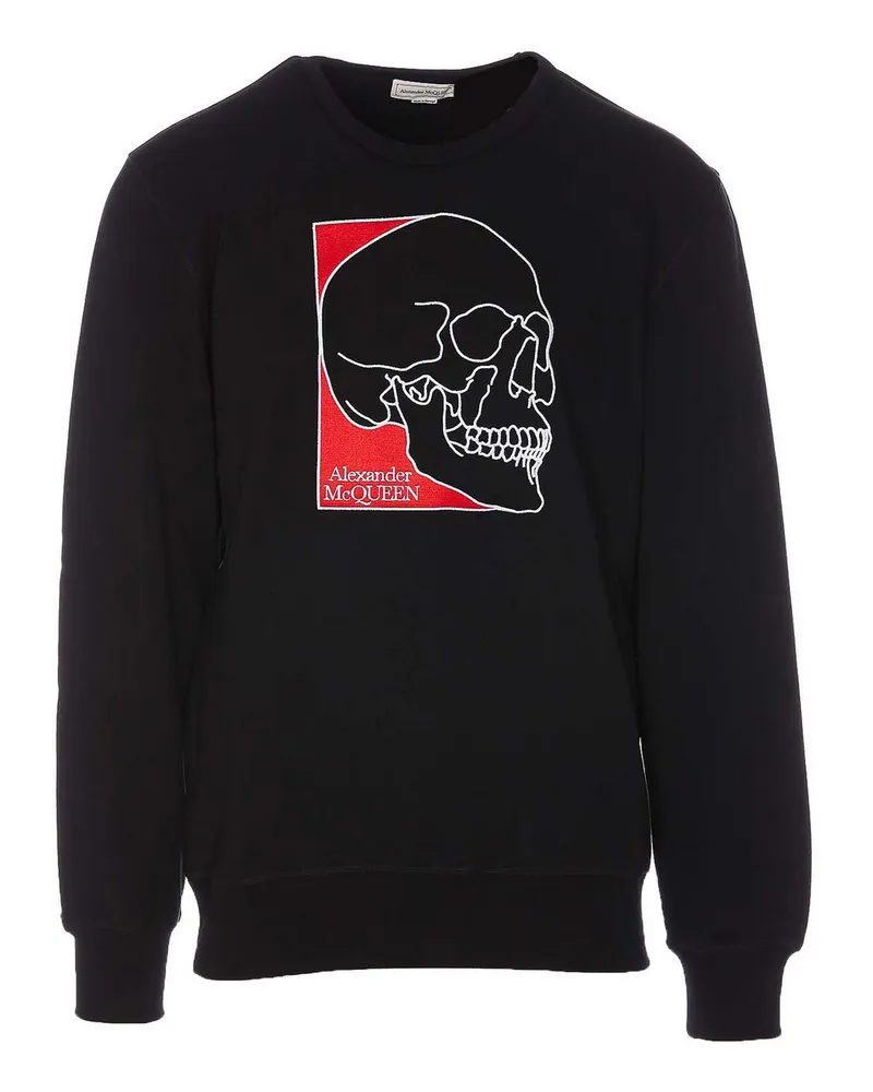 Alexander McQueen Sweatshirt - Schwarz Schwarz