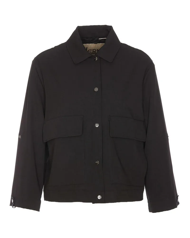 Herno Casualjacke - Schwarz Schwarz