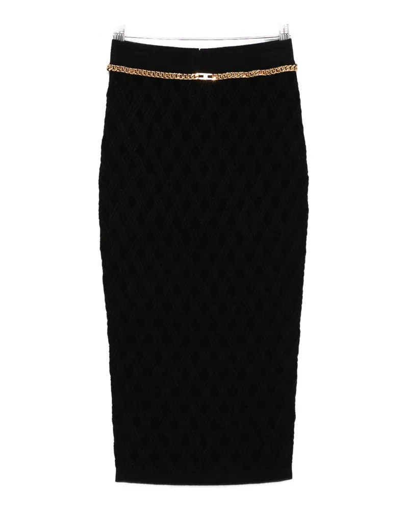 Elisabetta Franchi Midirock - Schwarz Schwarz