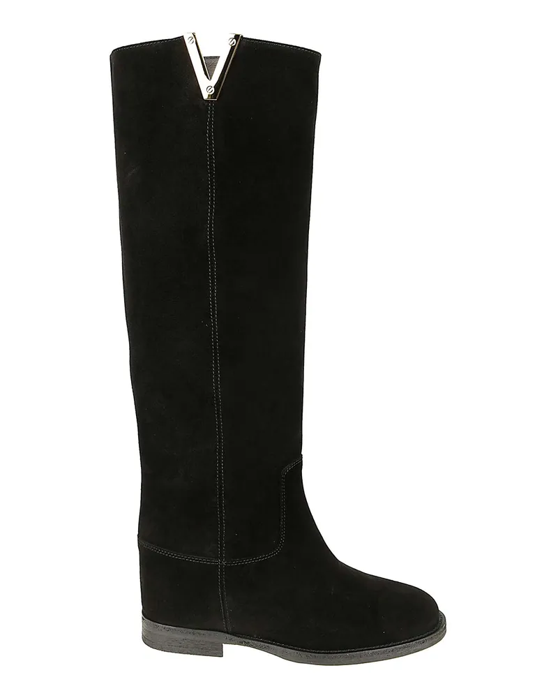 Via Roma 15 Stiefel - Schwarz Schwarz