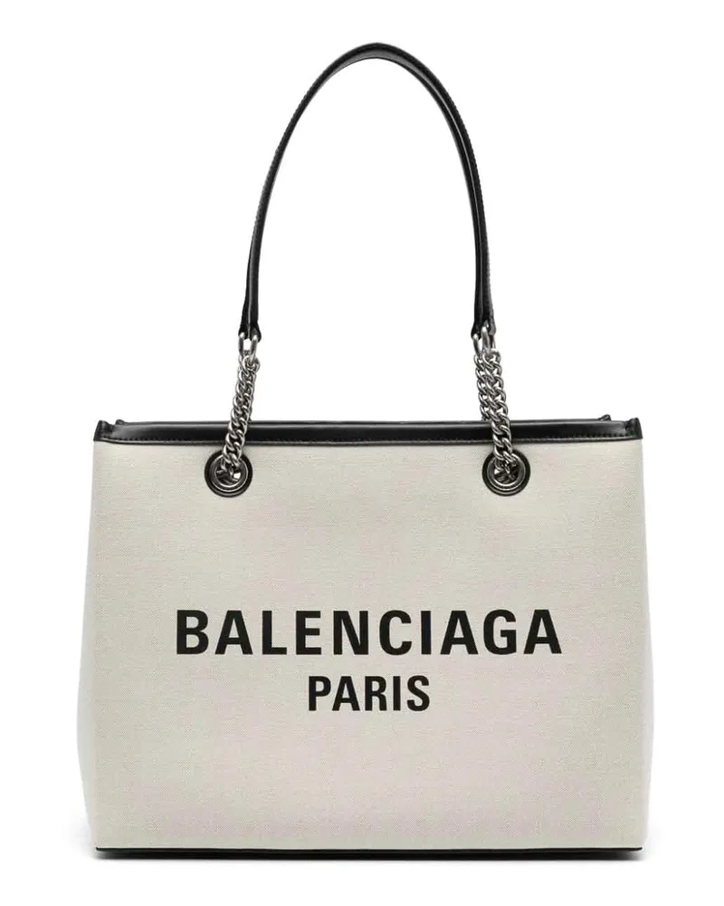 Balenciaga Shopper - Beige Weiß