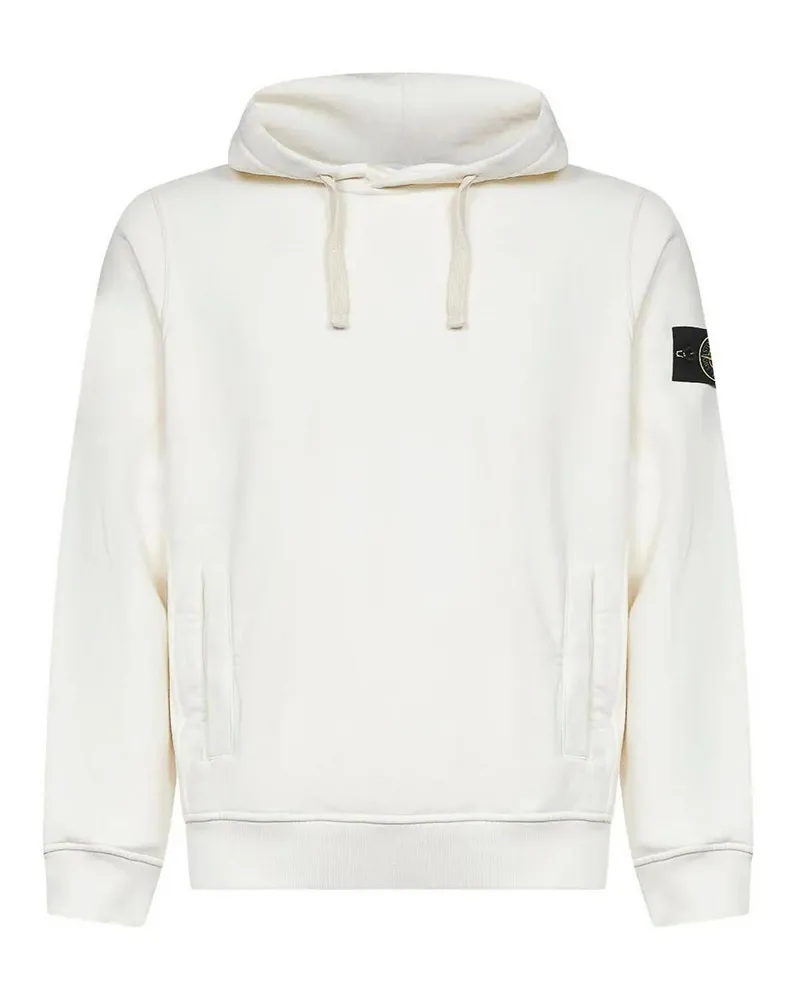 Stone Island Sweatshirt - Weiß Weiß