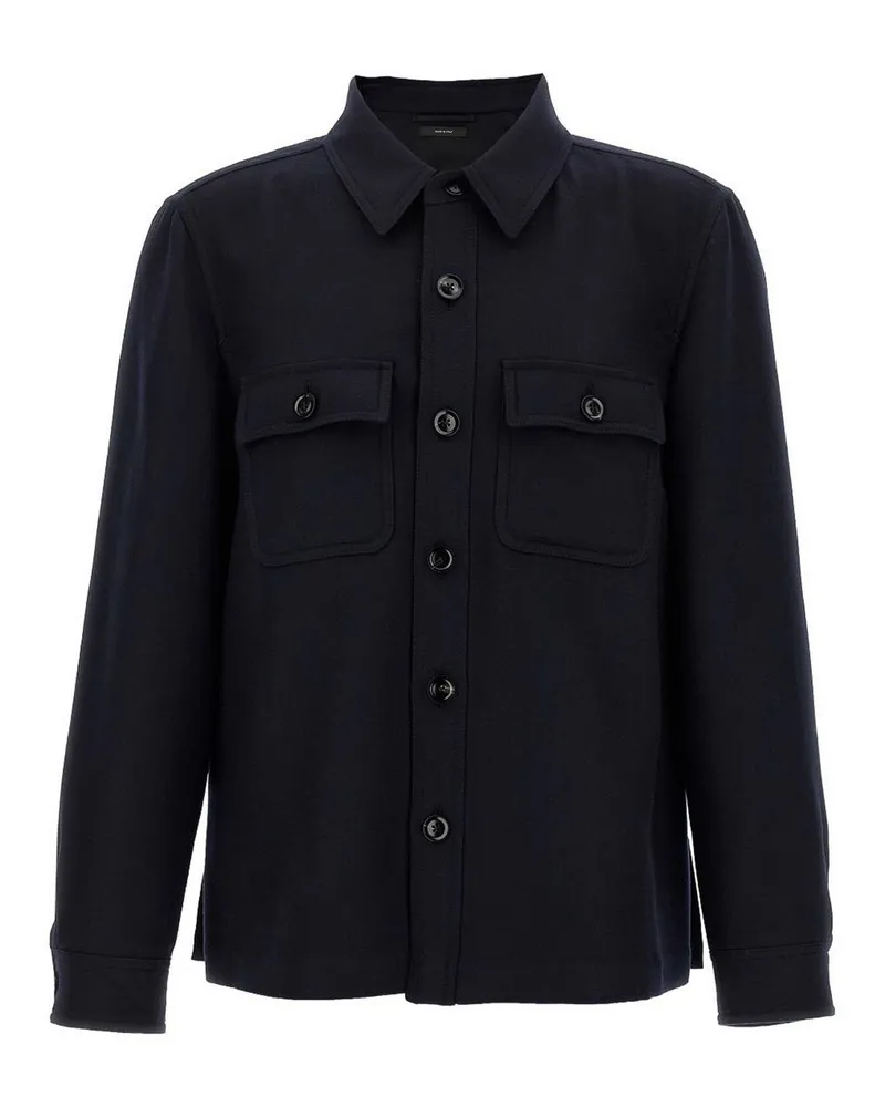 Tom Ford Hemd - Blau Blau