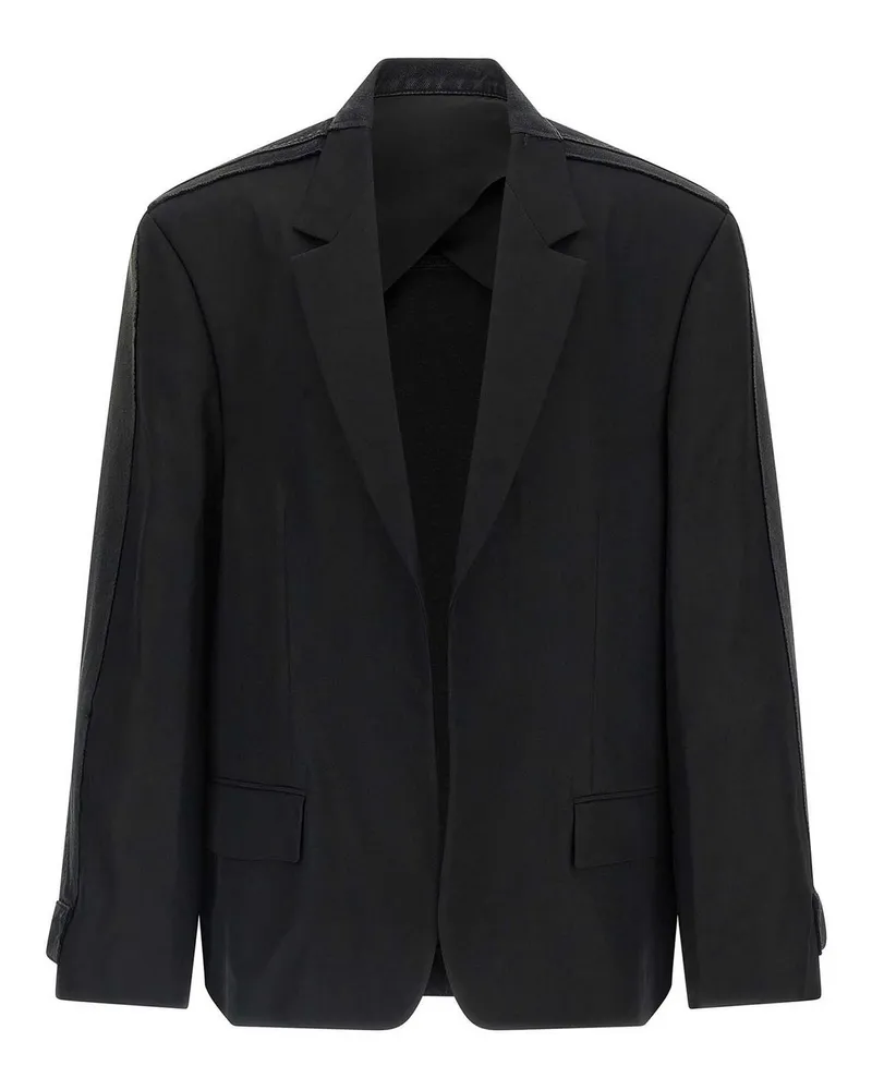 Balenciaga Jeansjacke - Schwarz Schwarz