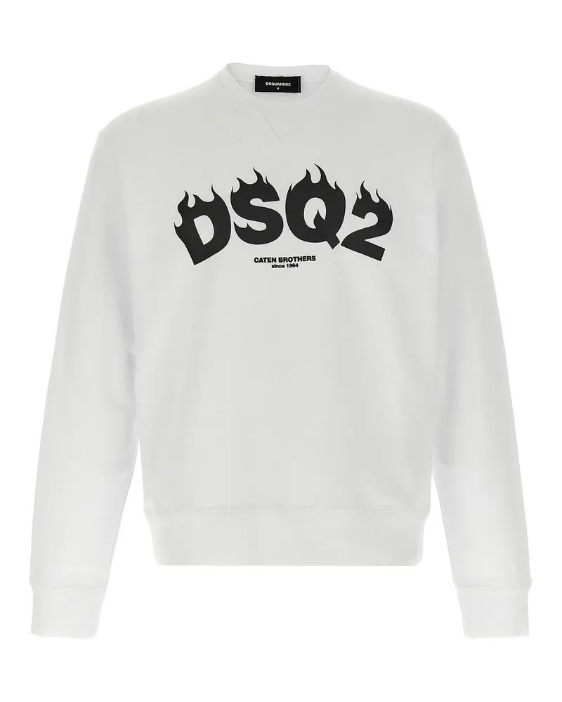 Dsquared2 Sweatshirt - Weiß Weiß