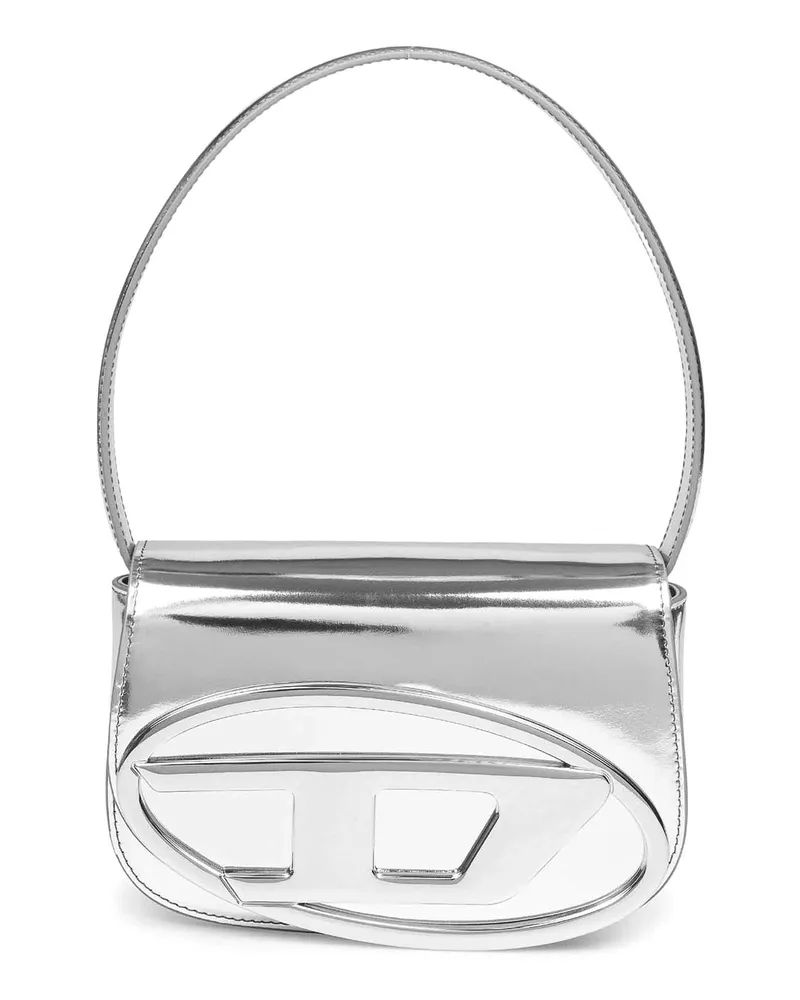 Diesel Schultertasche - Silber Silber