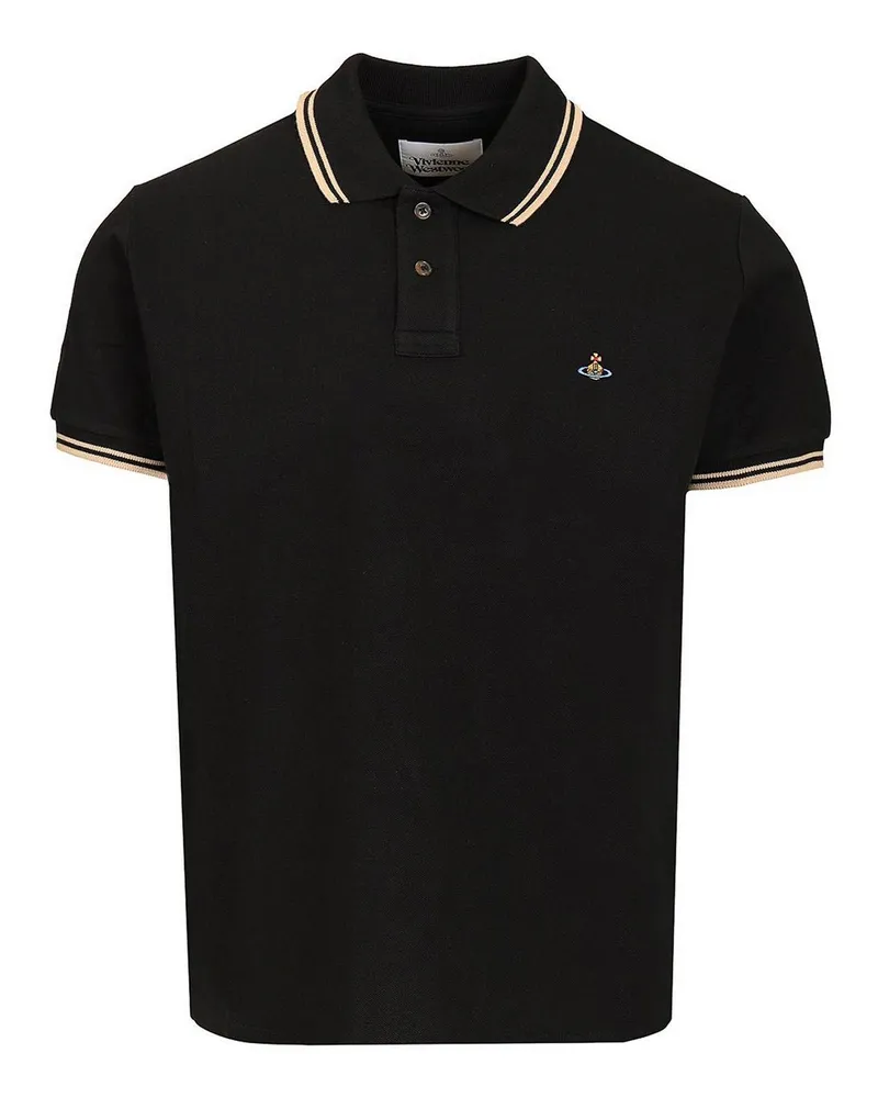 Vivienne Westwood Poloshirt - Schwarz Schwarz