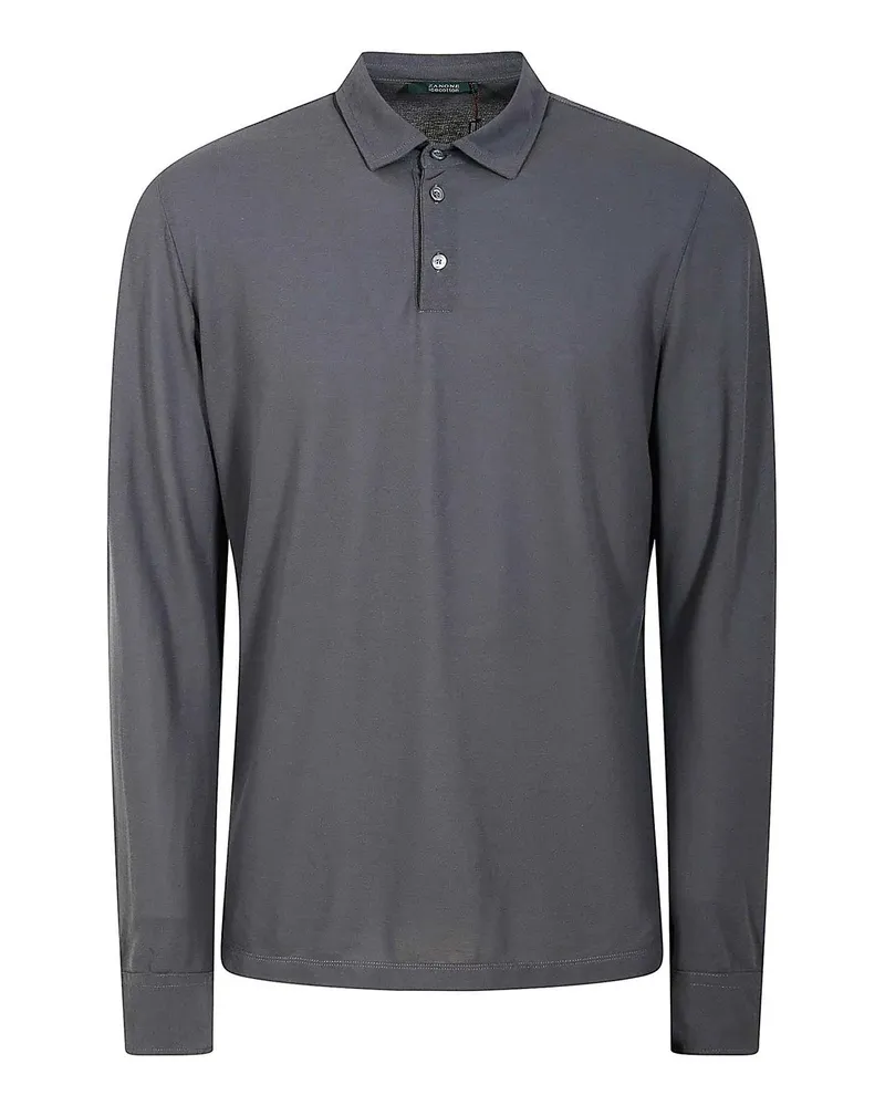 Zanone Poloshirt - Grau Grau