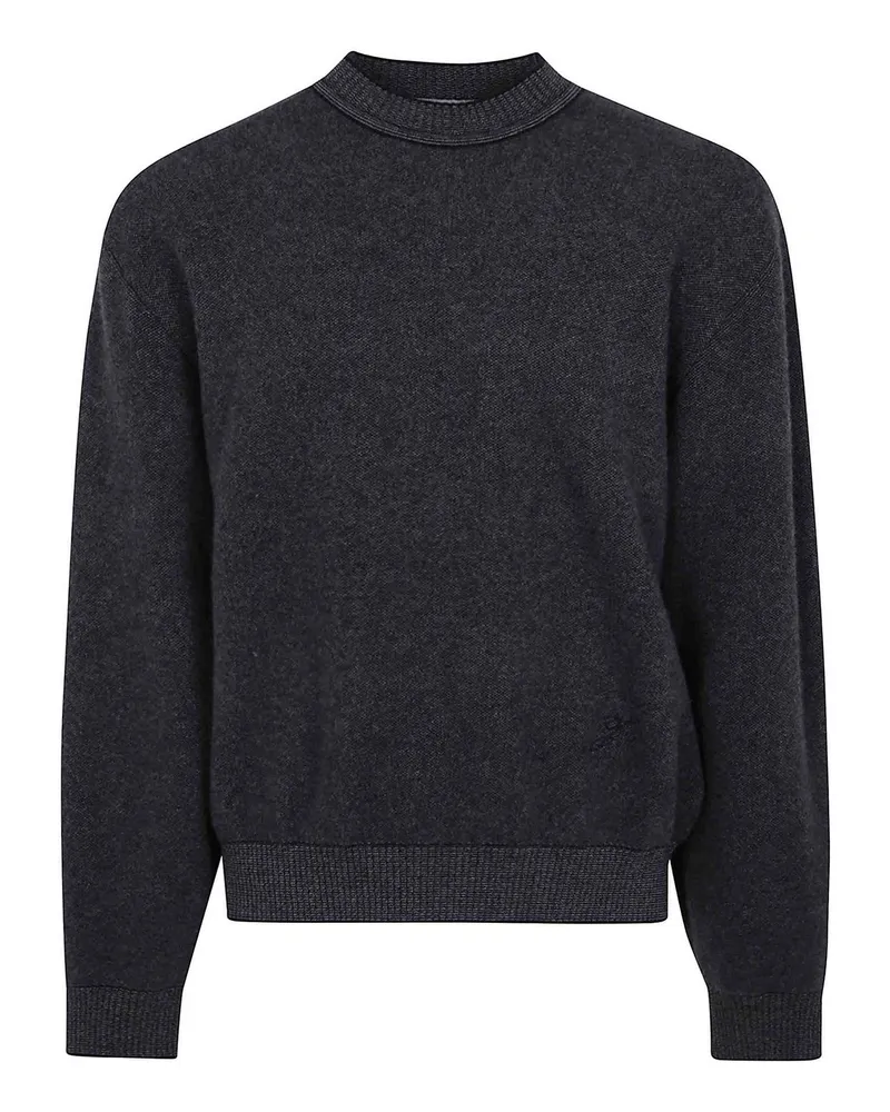 Jacquemus Rundhalspullover - Grau Grau