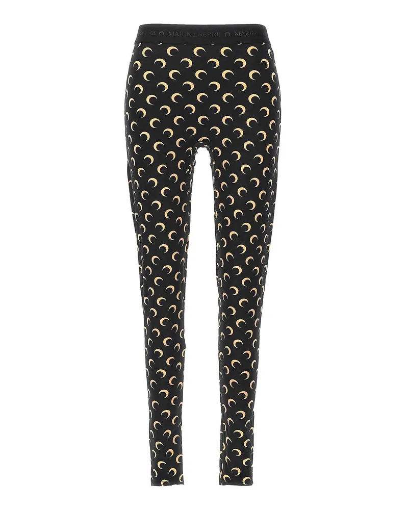 Marine Serre Leggings - Schwarz Schwarz