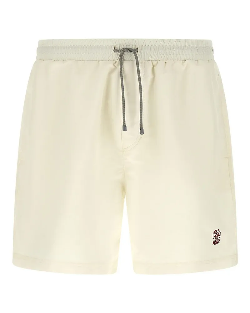 Brunello Cucinelli Badeanzug - Weiß Weiß