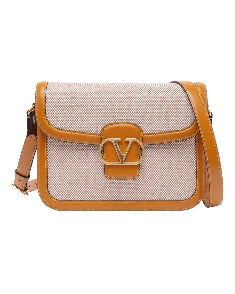 Valentino Garavani Schultertasche - Beige Beige