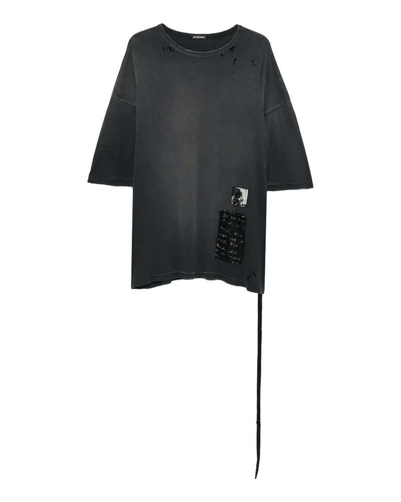 Ann Demeulemeester T-Shirt - Schwarz Schwarz