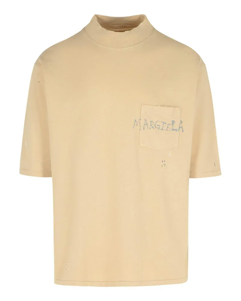 Maison Margiela T-Shirt - Beige Beige