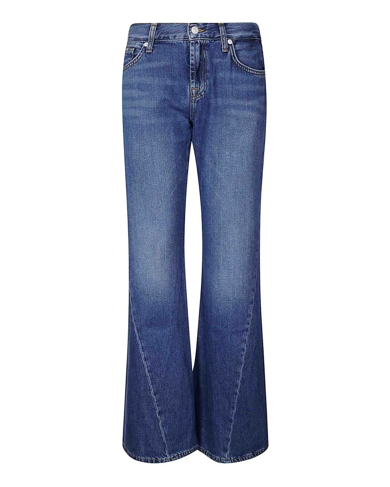 7 for all mankind Bootcut Jeans - Blau Blau