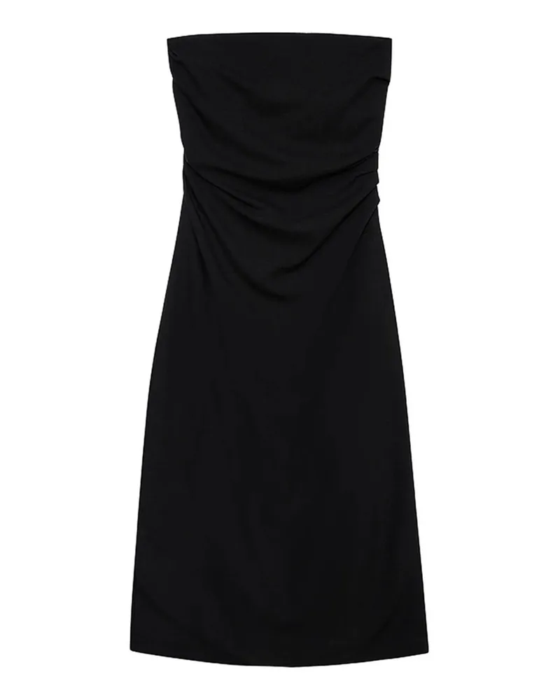 Anine Bing Knielanges Kleid - Schwarz Schwarz