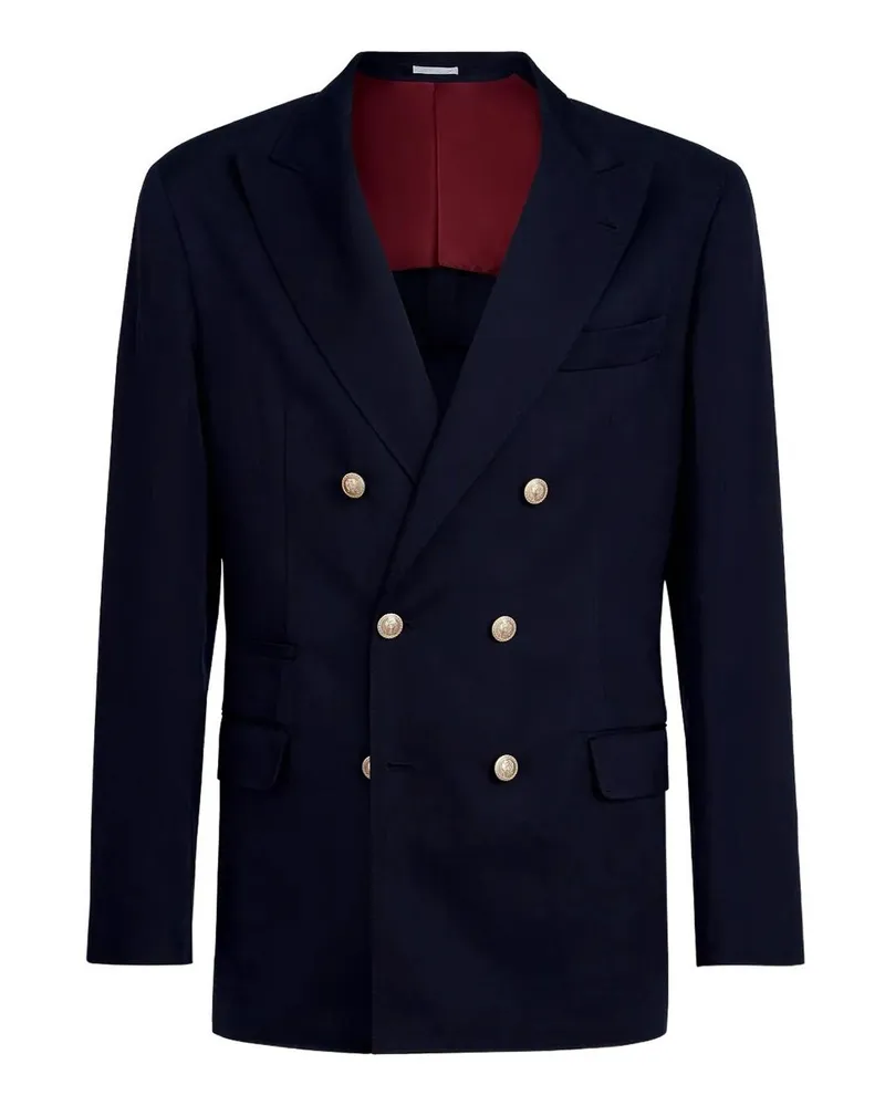 Brunello Cucinelli Blazer - Dunkelblau Dunkelblau