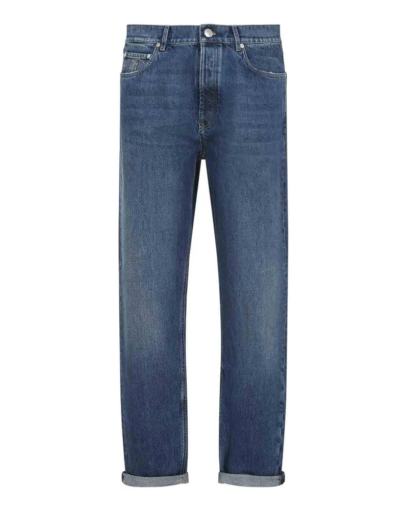 Brunello Cucinelli Bootcut Jeans - Jeansblau Jeansblau