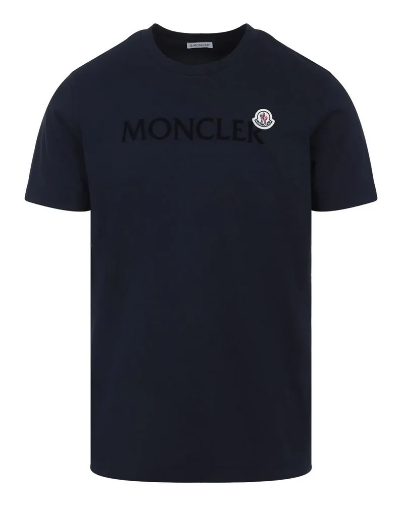 Moncler T-Shirt - Dunkelblau Dunkelblau