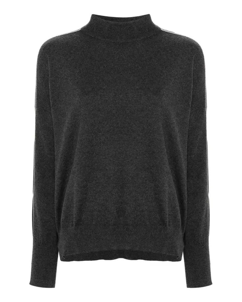 Brunello Cucinelli Rollkragenpullover - Schwarz Schwarz