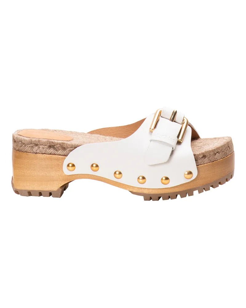 See by Chloé Mules - Weiß Weiß