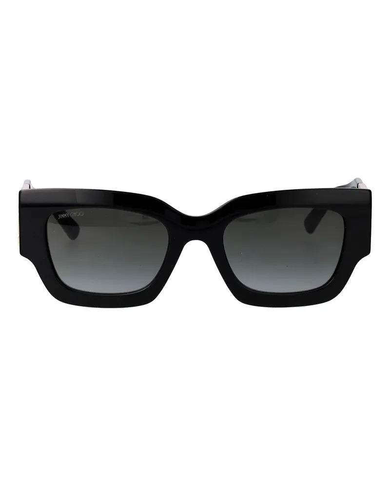 Jimmy Choo Sonnenbrille - Schwarz Schwarz