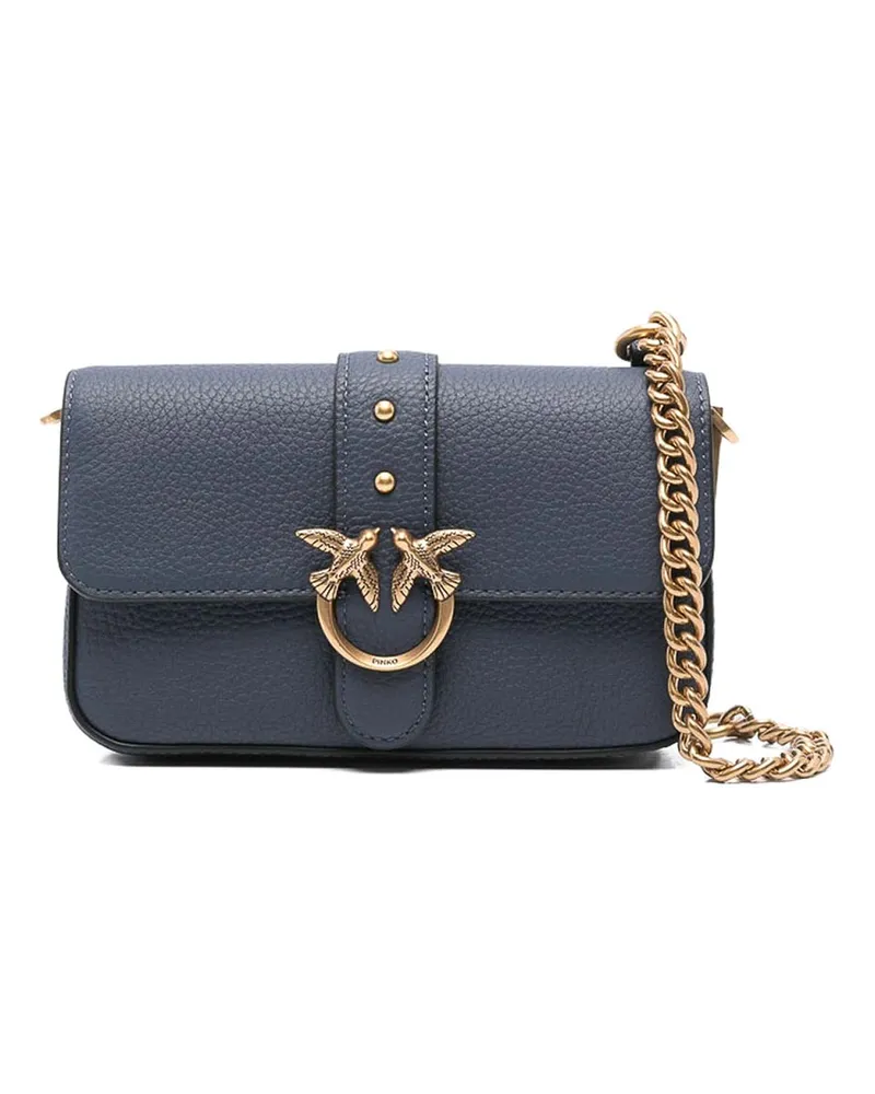 Pinko Ledermantel - Blau Blau