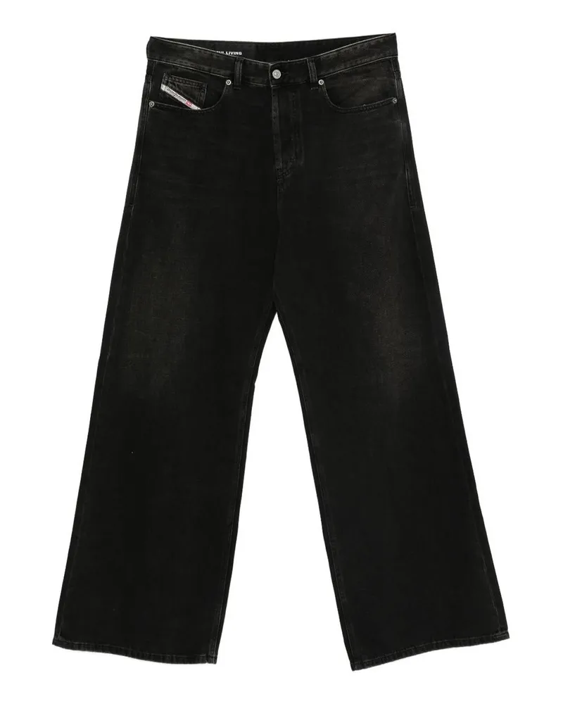 Diesel Bootcut Jeans - Schwarz Schwarz