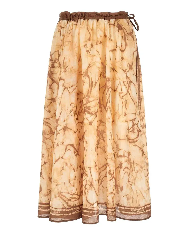 Zimmermann Midirock - Beige Beige