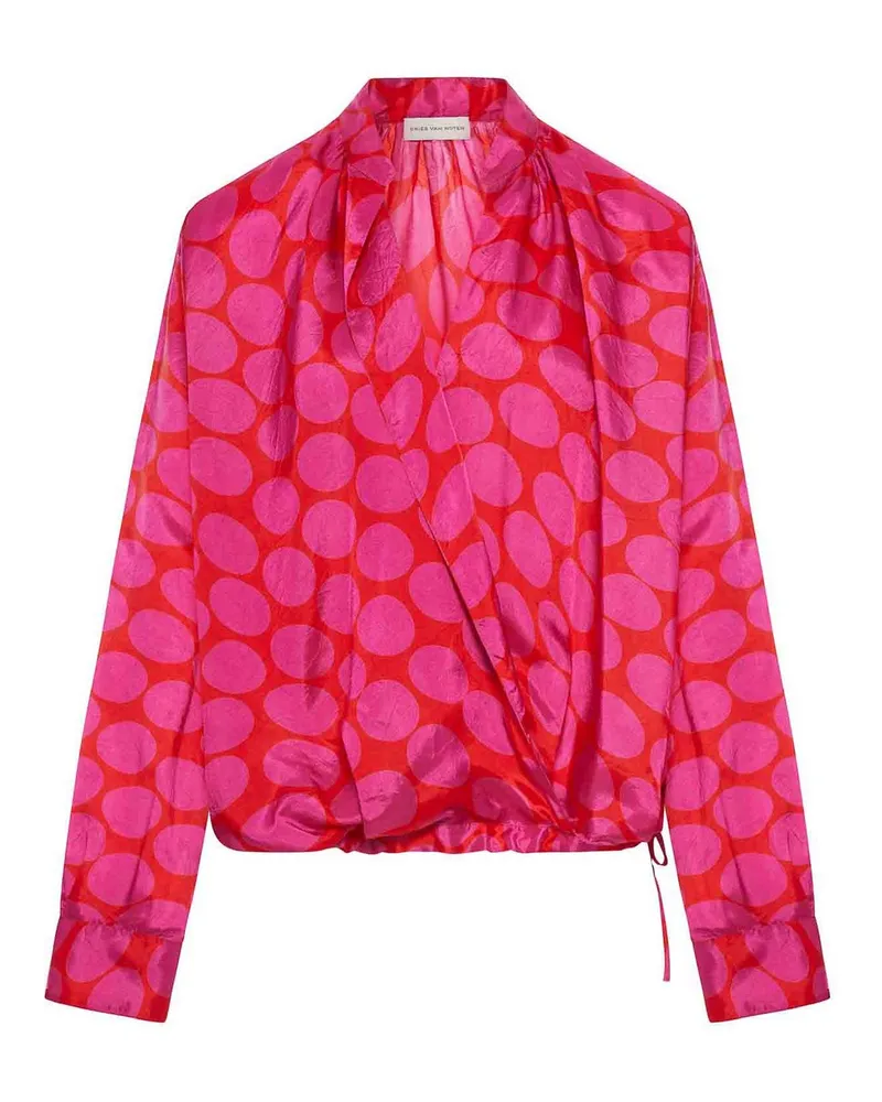 Dries van Noten Bluse - Rosa Rosa