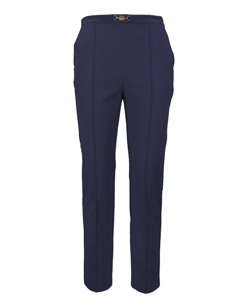 Elisabetta Franchi Casual Hose - Dunkelblau Dunkelblau