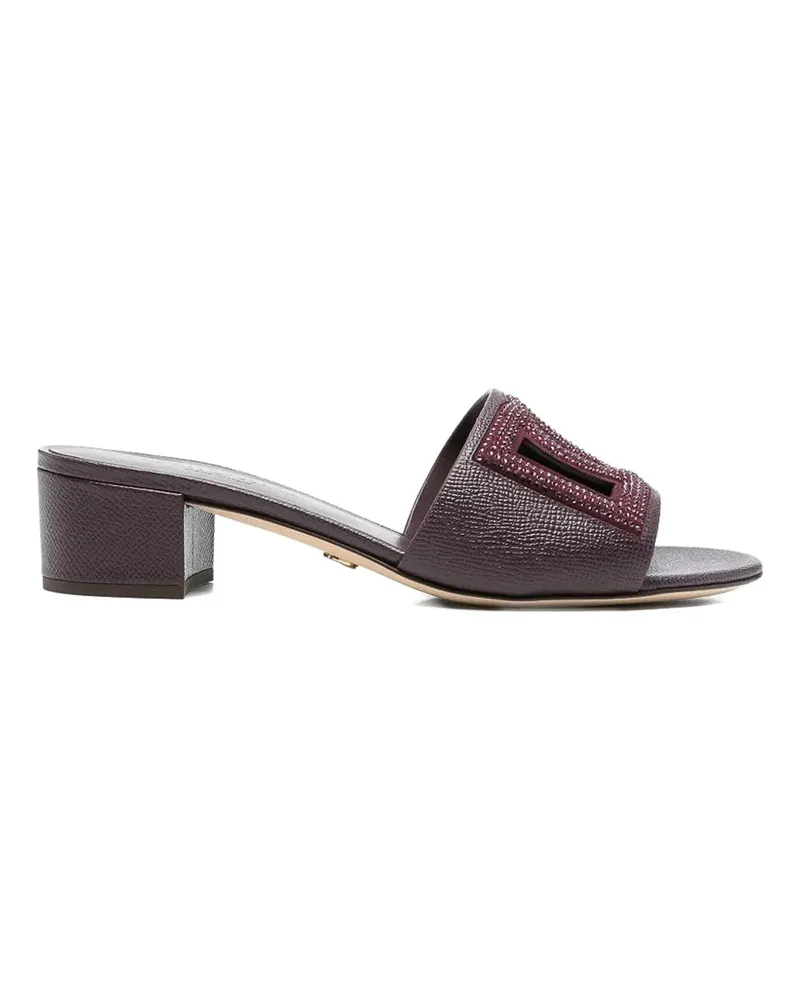 Dolce & Gabbana Sandalen - Dunkelrot Dunkelrot