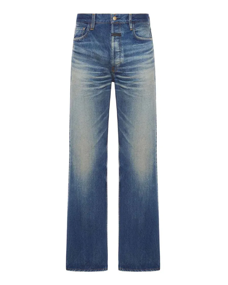 Fear of God Straight Leg Jeans - Blau Blau