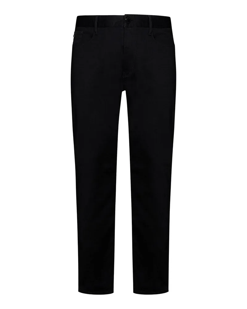 Emporio Armani Casual Hose - Schwarz Schwarz