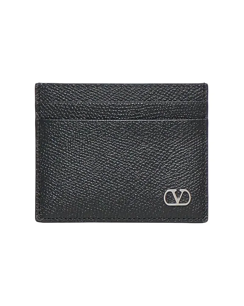 Valentino Garavani Portemonnaie - Schwarz Schwarz