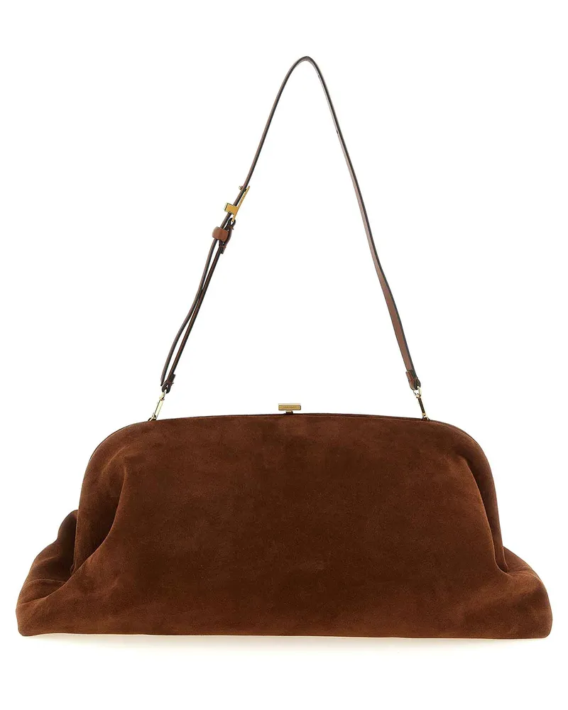 Alberta Ferretti Clutch - Braun Braun