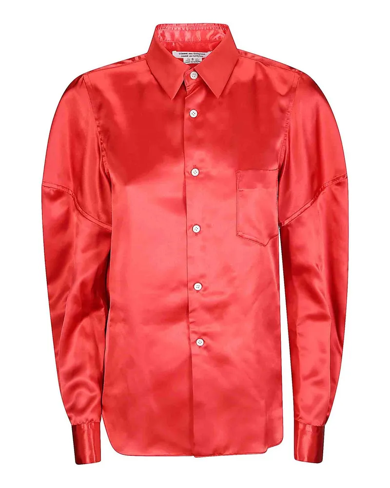 Comme des Garçons Bluse - Rot Rot