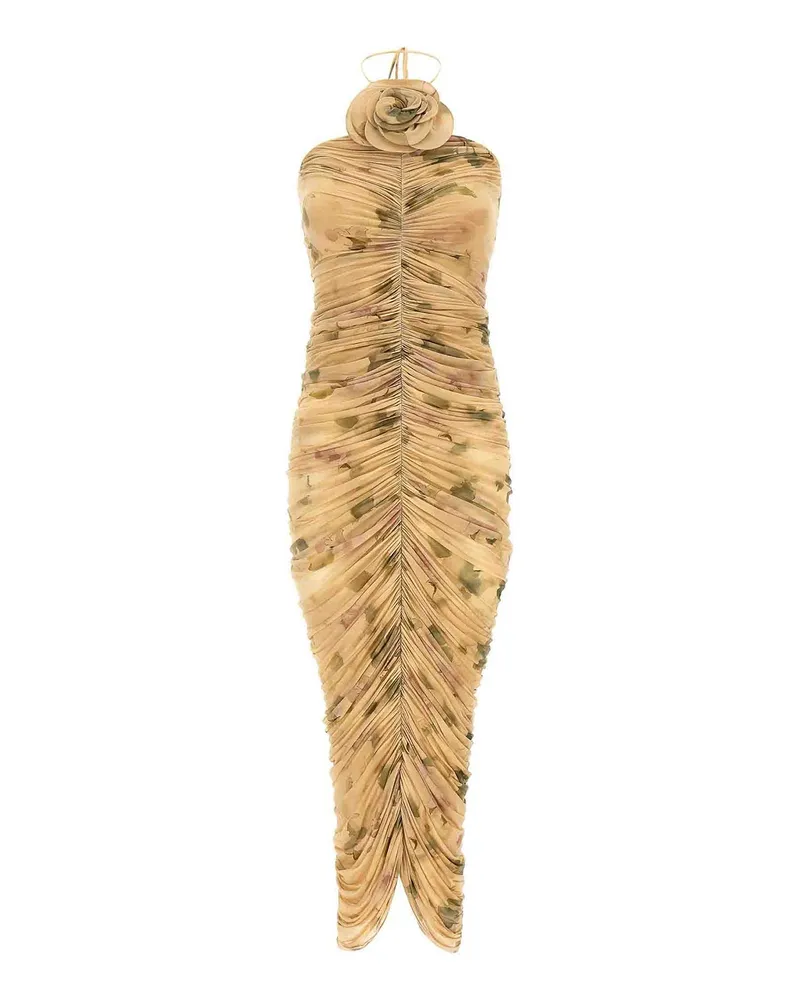 Magda Butrym Knielanges Kleid - Beige Beige