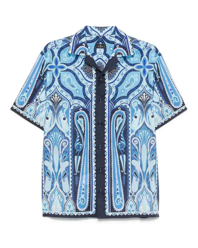 Etro Hemd - Blau Blau