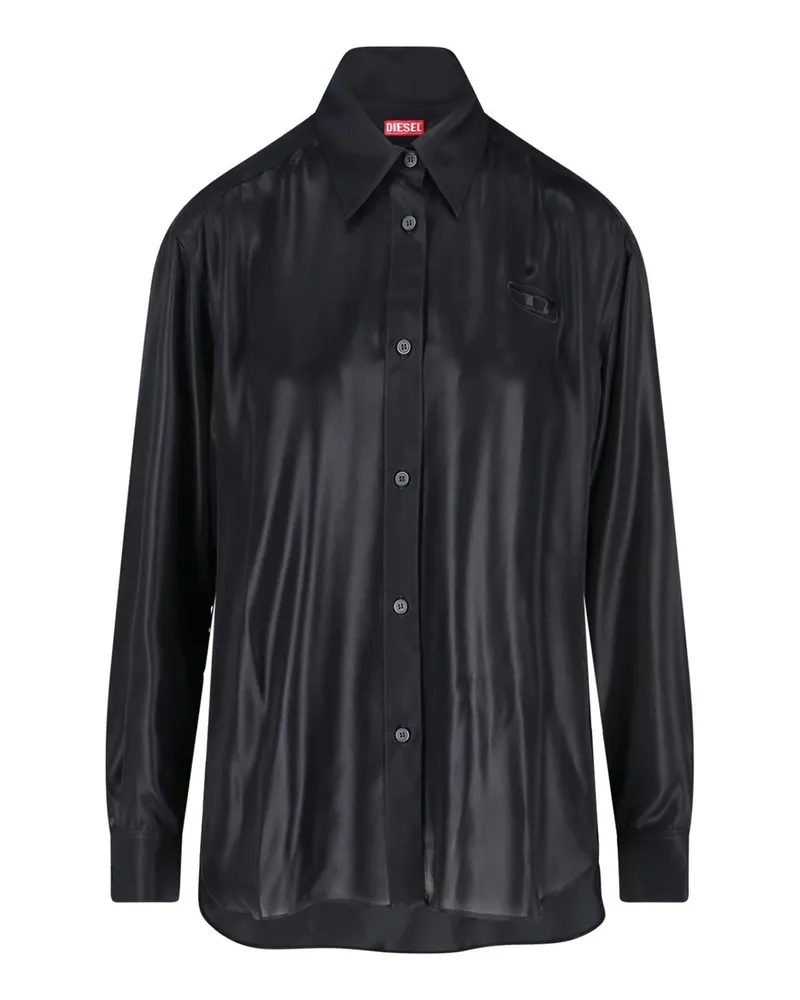 Diesel Hemd - Schwarz Schwarz