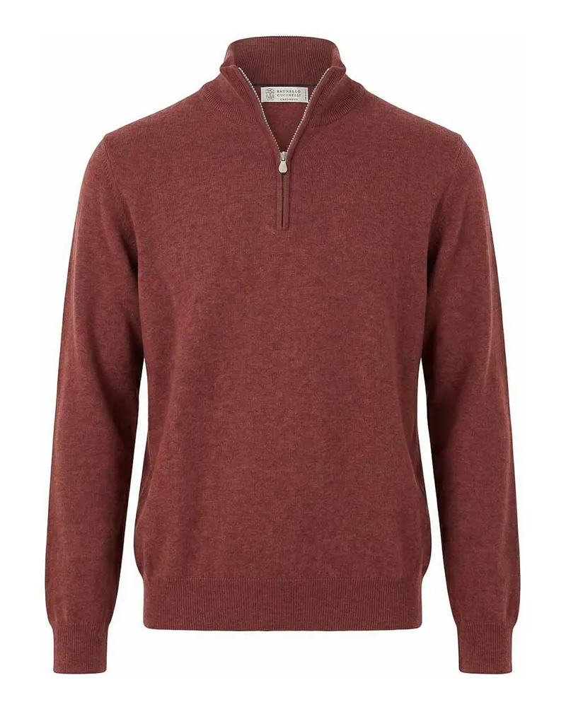 Brunello Cucinelli Rundhalspullover - Grau Grau