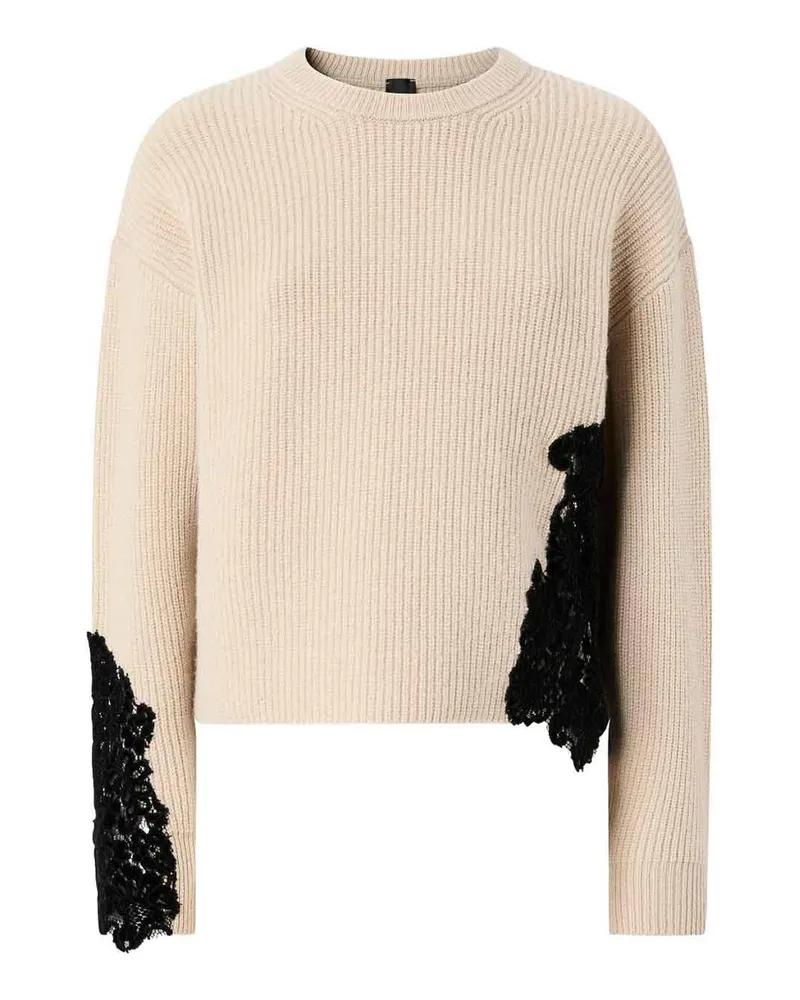 Pinko Rundhalspullover - Beige Beige